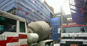 레미콘 공급 재개, 바빠진 건설 현장