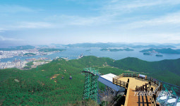 4월18일 개통 한려수도 조망 케이블카