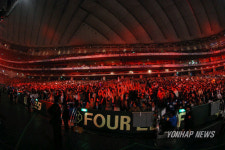 엑스재팬의 부활공연 열기