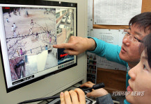 CCTV 감독하는 초등학교