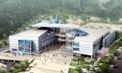 양산 국민체육센터.시립도서관 기공