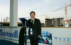 한총리, 성원건설 아파트건축 현장 방문