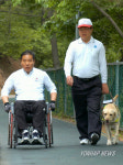 군산 장애인들 국토순례로 지역홍보