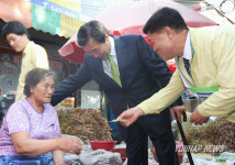 孫대표, 포천 보선 후보 지원 유세