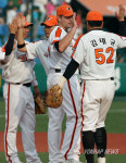 한화, 삼성 상대로 5-1 승리
