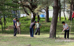 산골마을에서 골프 즐겨요