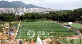 의정부 직동공원에 인조잔디 축구장