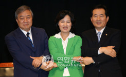 민주당 당대표 후보자 첫 토론회