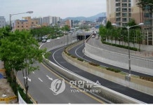 수원역 우회도로 개통..체증 사라져