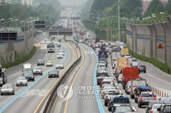 경부고속도로 평일 버스전용차로 시행