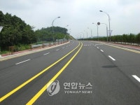 성남 탄천변 도로 3단계 구간 개통
