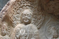 서산 마애삼존불 보존처리공사 마무리