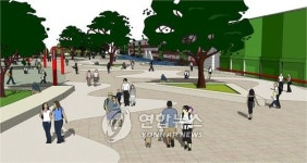 서울 뚝섬한강공원 특화사업 조감도