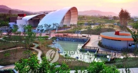 경북 청도 문화공간 야외공연장 준공