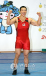 레슬링 그레코로만형 84kg 김정섭