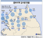 강원영서.경기북부 호우..피해 속출(전국종합)
