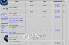 분쟁지역으로 표시된 독도