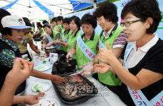 <카메라뉴스> 우리 한우고기 드세요
