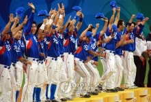 <올림픽> 대한민국 야구, 금메달 단상에 오르다!