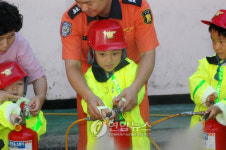 광진소방서, 벽산어린이집 대상 소방안전체험교실 운영