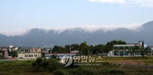호반의 도시 춘천에 만년설(?)