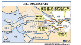 `병목 강변북로 반포~성산대교 구간 확장