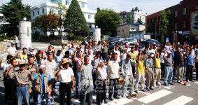 강원농민단체 생존권 쟁취 위해 투쟁