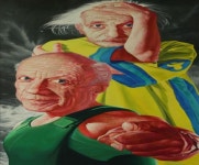 거장들의 배틀-김경렬展