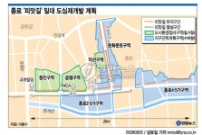 종로 `피맛길에 23∼24층 빌딩 4채 들어선다