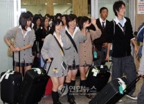 제주 첫 방문한 日 고교수학여행단