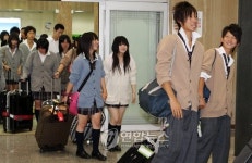 제주 첫 방문한 日 고교수학여행단