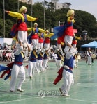 청소년 민속예술제, 충남 웃다리풍물놀이
