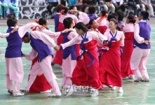 청소년 민속예술제, 전남 비금뜀띠기강강술래