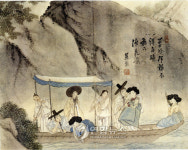 신윤복의 `주유청강