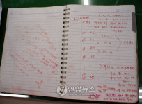 고시원 살인범 일기장