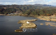 모습 드러낸 양구 한반도 인공습지