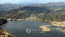 모습 드러낸 양구 한반도 인공습지