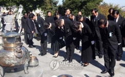 박정희 전 대통령 서거 29주기 추도식