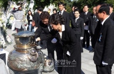 박정희 전 대통령 서거 29주기 추도식