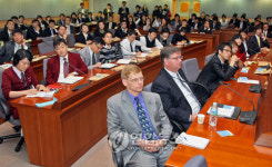 美 비자면제프로그램 설명듣는 여행,항공업계 관계자들