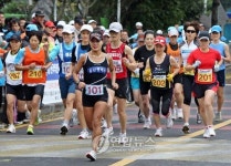 평화의 섬 제주 일주하는 역전경주 열려