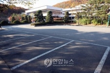 두발로 데이..텅빈 의왕시청 주차장