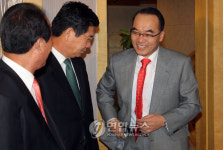박재완 수석, 당청회동 참석