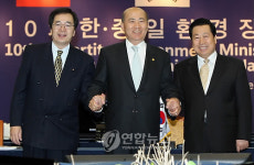 제주서 손 잡은 한.중.일 환경장관