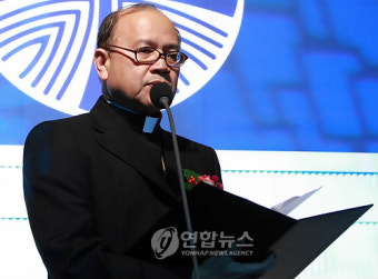 주한 교황대사, 카톨릭 매스컴상 축사