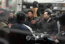 이 대통령 해장국집 대화