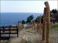 바닷가 장승