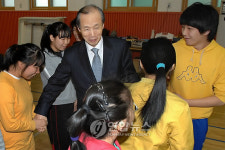 대법원장, 한빛맹학교 방문