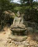 경주 삼릉계 석불좌상
