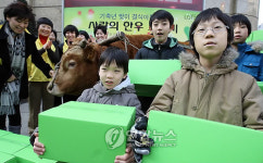 사랑의 한우를 보냅니다